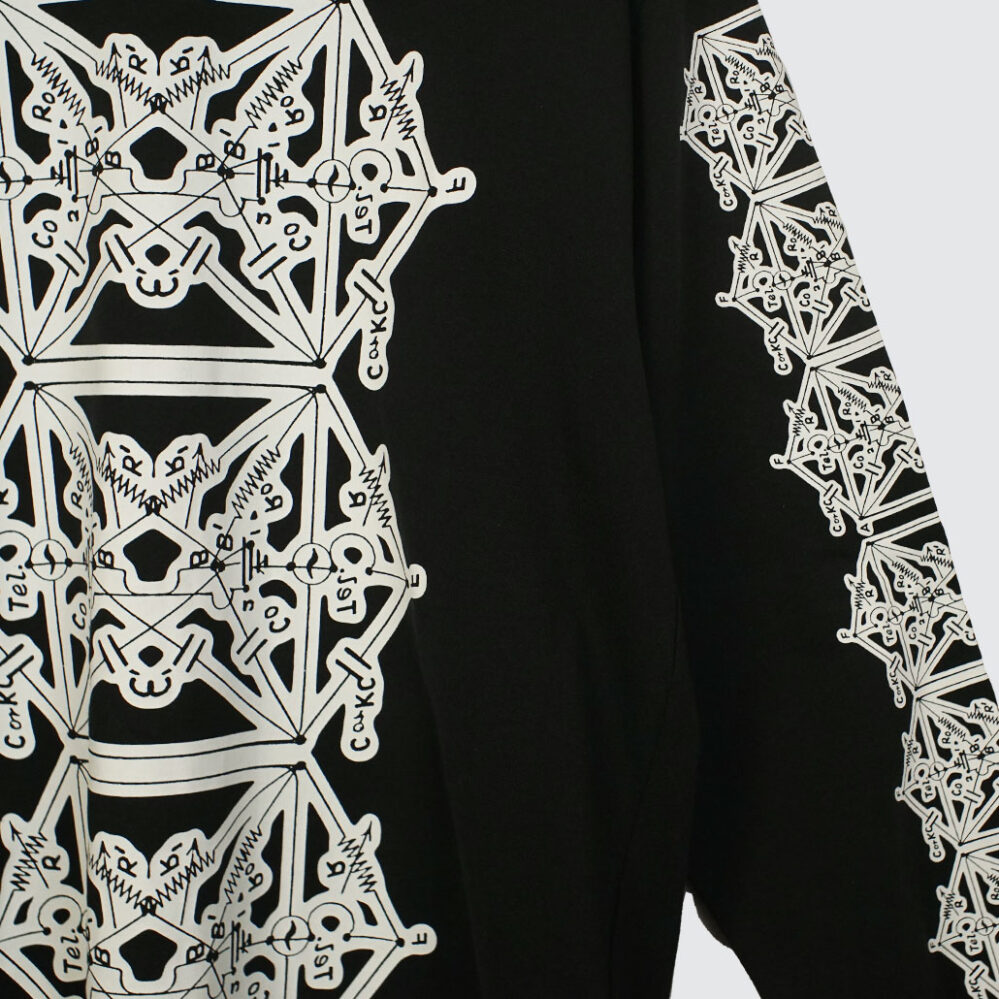 The Trilogy Tapes Envelope Goat Longsleeve Black