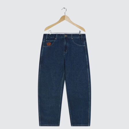 Butter Goods Spider Denim Jeans Dark Indigo Butter Goods Spider Denim Jeans Dark Indigo