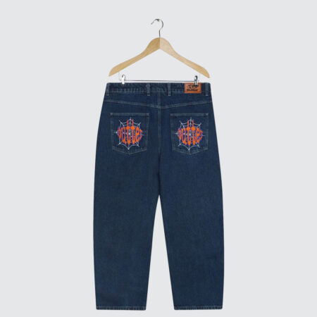 Butter Goods Spider Denim Jeans Dark Indigo Butter Goods Spider Denim Jeans Dark Indigo