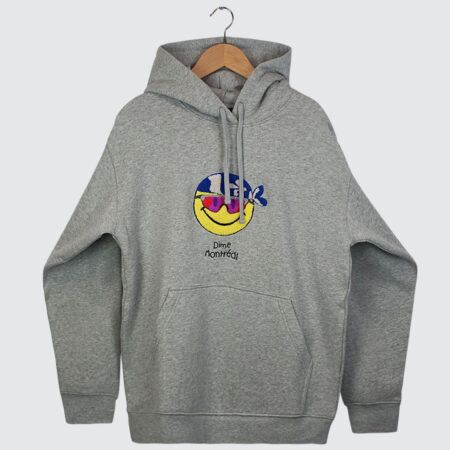 Dime Rawdon Hoodie Heather Grey Dime Rawdon Hoodie Heather Grey