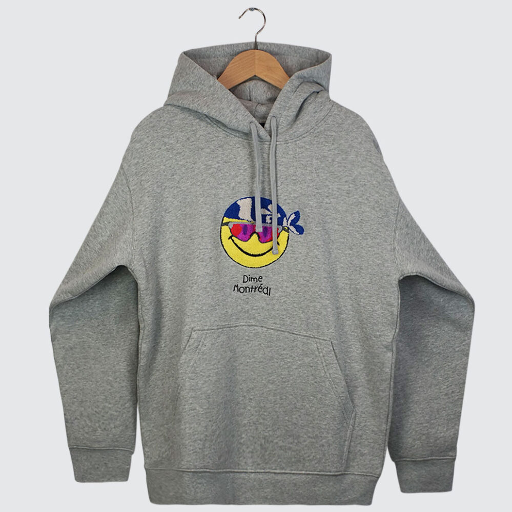 Dime Rawdon Hoodie Heather Grey