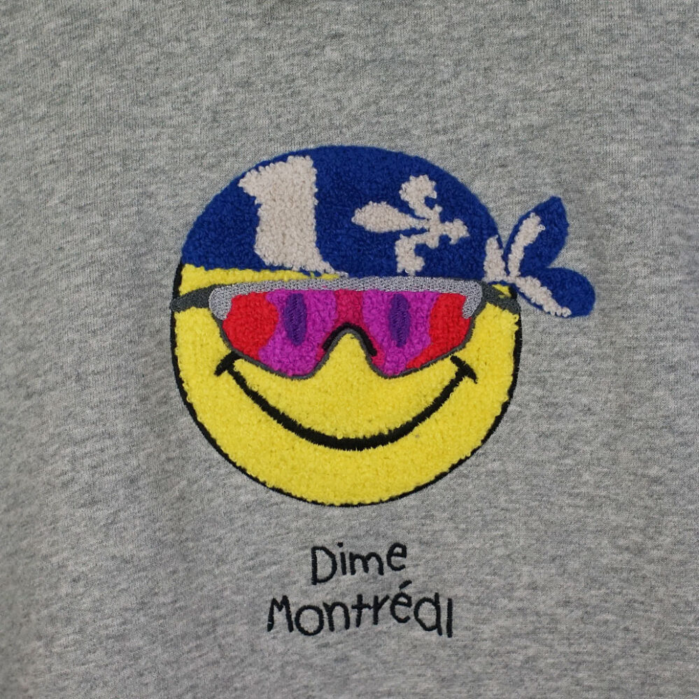 Dime Rawdon Hoodie Heather Grey Dime Rawdon Hoodie Heather Grey