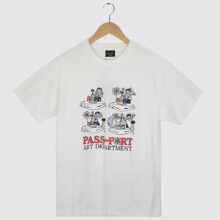 Pass~Port Art Dept. T-Shirt White Pass~Port Art Dept. T-Shirt White