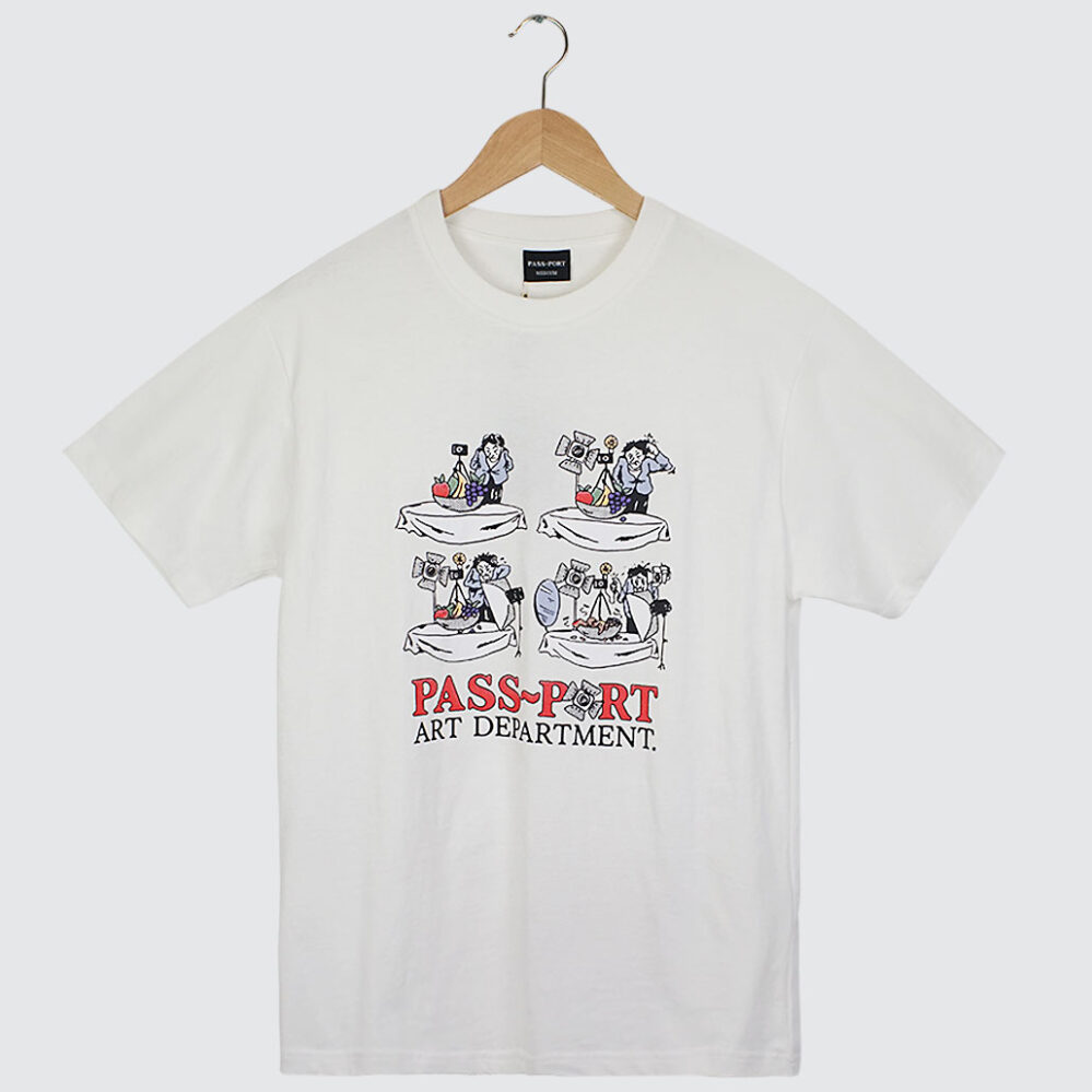 Pass~Port Art Dept. T-Shirt White