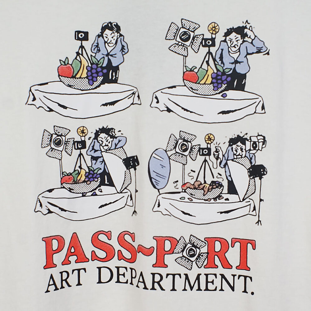 Pass~Port Art Dept. T-Shirt White Pass~Port Art Dept. T-Shirt White