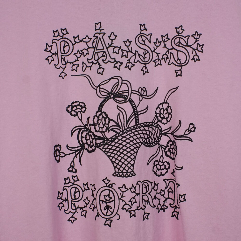 Pass~Port Edible Flowers T-Shirt Light Pink Pass~Port Edible Flowers T-Shirt Light Pink