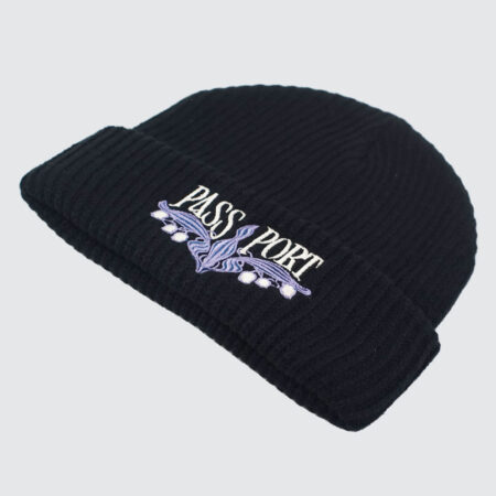Pass~Port Lily of The Valley Beanie Black Pass~Port Lily of The Valley Beanie Black