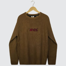 Poetic Collective Graff Knitted Crewneck Brown Poetic Collective Graff Knitted Crewneck Brown