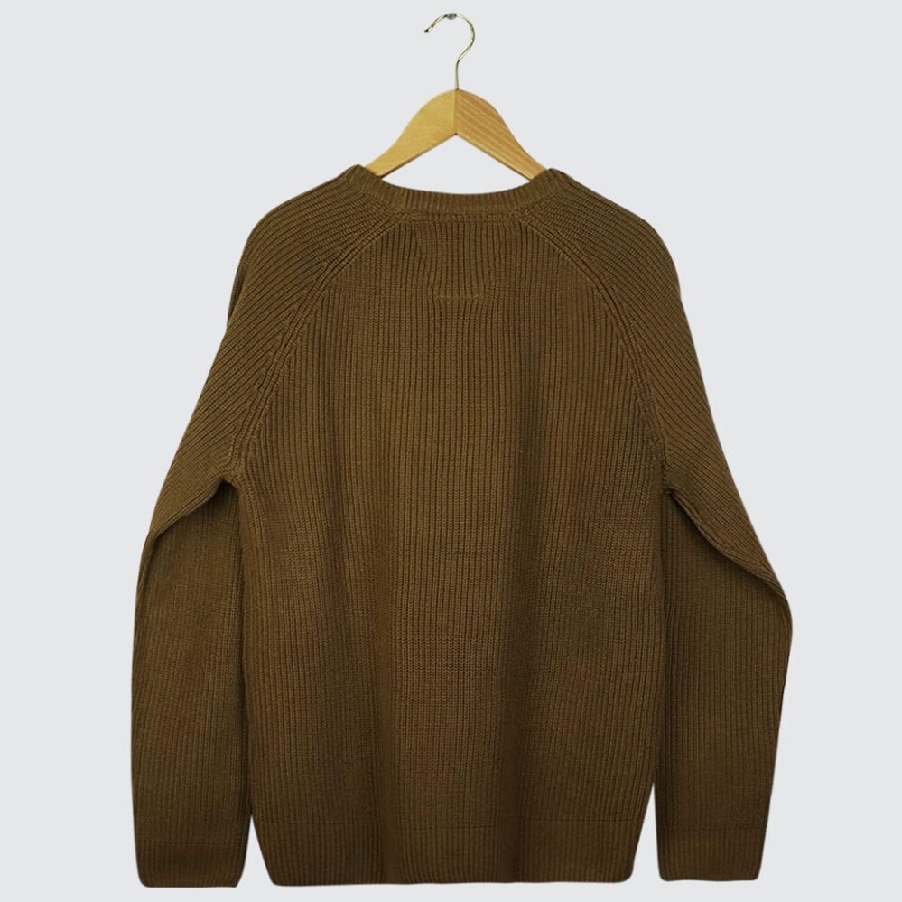 Poetic Collective Graff Knitted Crewneck Brown Poetic Collective Graff Knitted Crewneck Brown