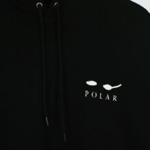 Polar Skate Co. Discoteque Dave Hoodie Black Polar Skate Co. Discoteque Dave Hoodie Black