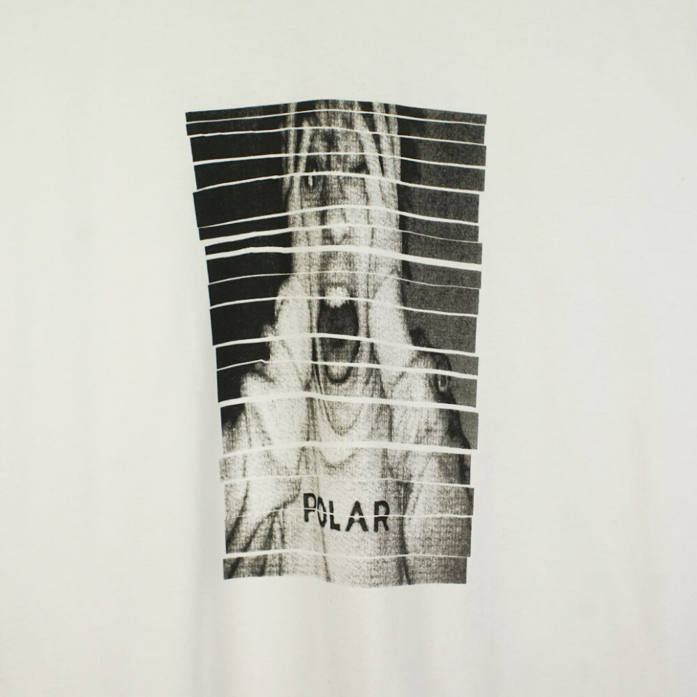 Polar Skate Co. Scream T-Shirt White