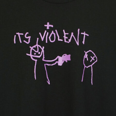 Violet It’s Violent T-Shirt Black Violet It’s Violent T-Shirt Black