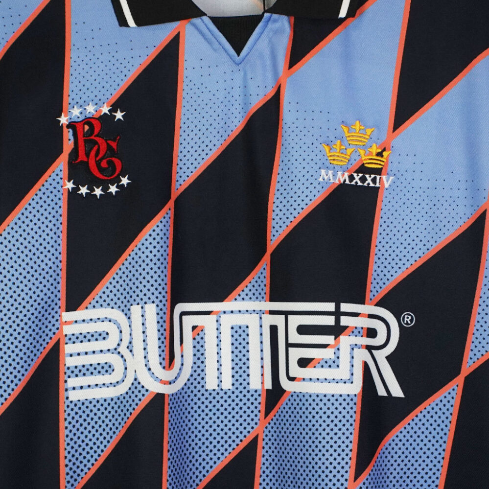 Butter Goods Football Jersey Blue/Black