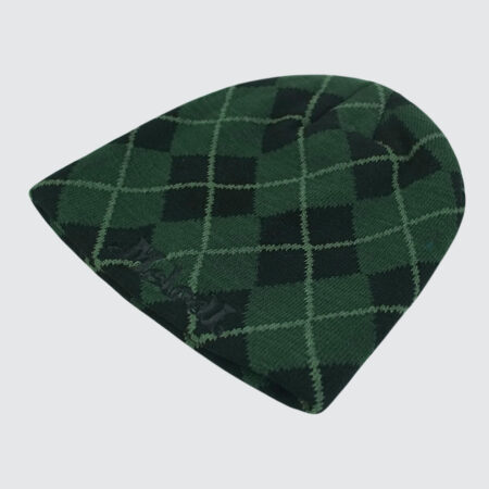 EC Melodi Argyle Beanie Green EC Melodi Argyle Beanie Green