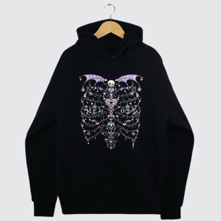 EC Melodi Rib Cage Hoodie Black EC Melodi Rib Cage Hoodie Black