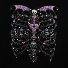 EC Melodi Rib Cage Hoodie Black EC Melodi Rib Cage Hoodie Black