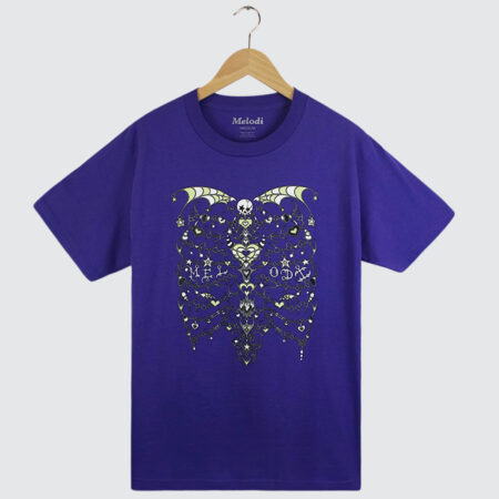 EC Melodi Rib Cage T-Shirt Purple EC Melodi Rib Cage T-Shirt Purple