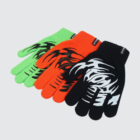 EC Melodi Three Pack Logo Fleece Gloves Multi