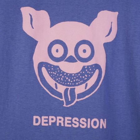 Fucking Awesome Depression T-Shirt Violet Fucking Awesome Depression T-Shirt Violet