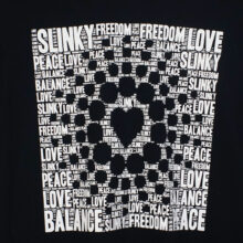Slinky Love Parade T-Shirt Black Slinky Love Parade T-Shirt Black