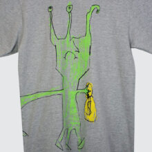 Slinky Monster T-Shirt Grey Slinky Monster T-Shirt Grey
