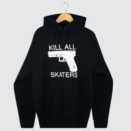 Jenkem Magazine Kill All Skaters Hoodie Black Jenkem Magazine Kill All Skaters Hoodie Black
