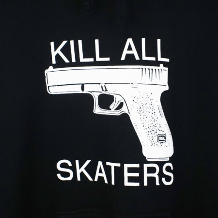Jenkem Magazine Kill All Skaters Hoodie Black Jenkem Magazine Kill All Skaters Hoodie Black