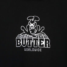 Butter Goods Alien Pullover Hoodie Black Butter Goods Alien Pullover Hoodie Black