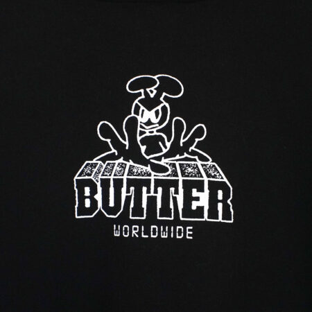 Butter Goods Alien Pullover Hoodie Black Butter Goods Alien Pullover Hoodie Black