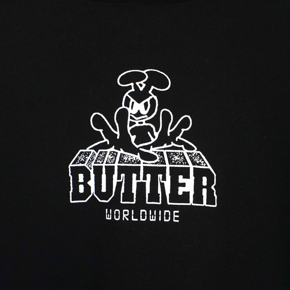 Butter Goods Alien Pullover Hoodie Black Butter Goods Alien Pullover Hoodie Black