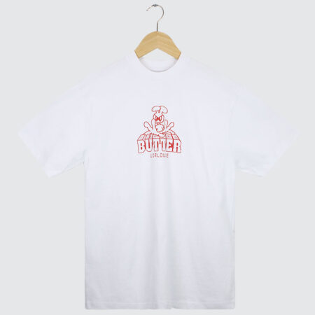 Butter Goods Alien T-Shirt White Butter Goods Alien T-Shirt White