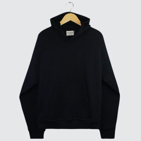 Cleptomanicx Ligull Boxy Cropped Hoodie Black Cleptomanicx Ligull Boxy Cropped Hoodie Black