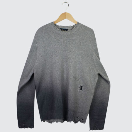 Dime Cat Knit Crewneck Storm Dime Cat Knit Crewneck Storm