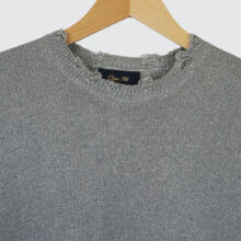 Dime Cat Knit Crewneck Storm Dime Cat Knit Crewneck Storm