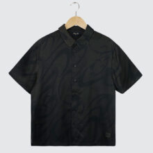 Dime Chilling Satin Shirt Black