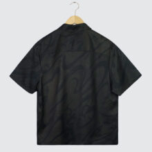 Dime Chilling Satin Shirt Black