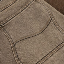 Dime Classic Baggy Denim Pants Dipped Sandblasted Brown Dime Classic Baggy Denim Pants Dipped Sandblasted Brown