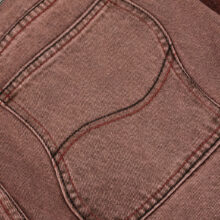 Dime Classic Relaxed Denim Pants Dipped Sandblasted Burgundy Dime Classic Relaxed Denim Pants Dipped Sandblasted Burgundy