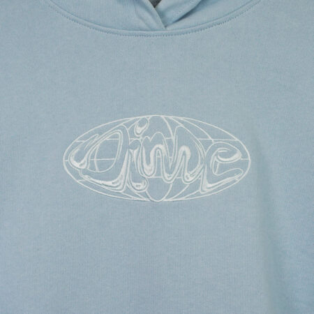 Dime Globe Hoodie Baby Blue