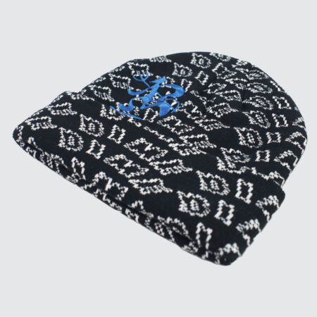Dime Chopper Fold Beanie Black