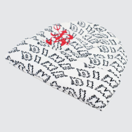 Dime Chopper Fold Beanie White - LOBBY Online Skateshop