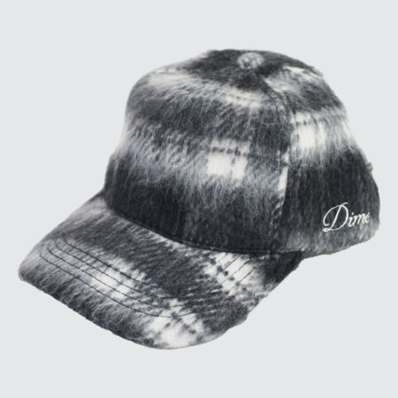 Dime Shaggy Low Pro Cap Black Plaid
