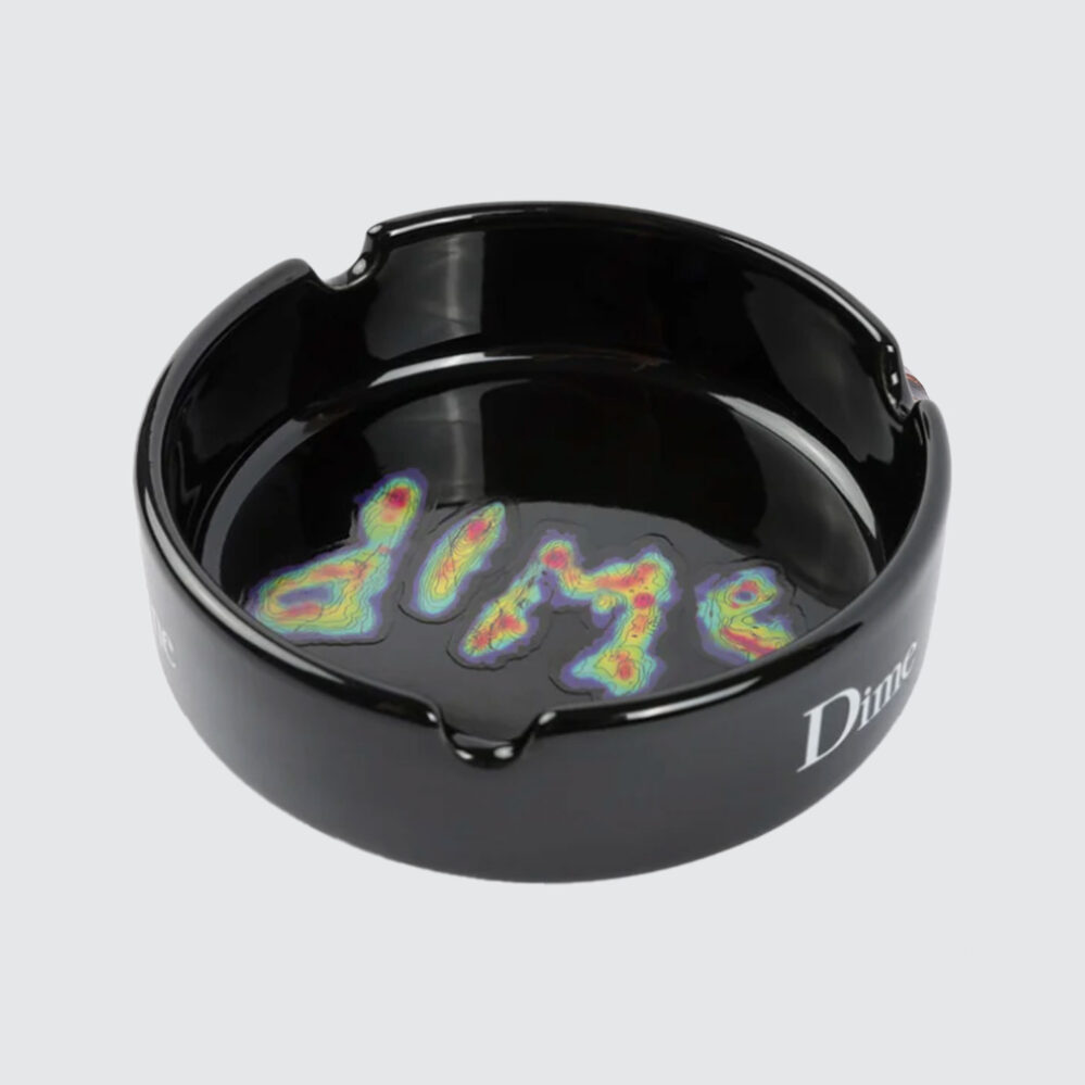 Dime Topo Ashtray Black