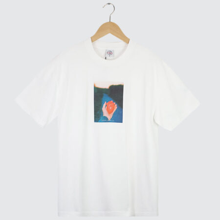 Polar Skate Co. Heart In Hand T-Shirt White Polar Skate Co. Heart In Hand T-Shirt White