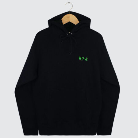 Polar Skate Co. Ourselves Collage Fill Logo Dave Hoodie Black Polar Skate Co. Ourselves Collage Fill Logo Dave Hoodie Black