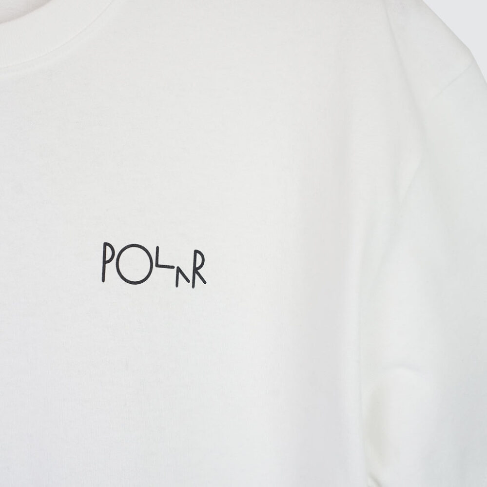 Polar Skate Co. Ourselves Collage Fill Logo T-Shirt White Polar Skate Co. Ourselves Collage Fill Logo T-Shirt White
