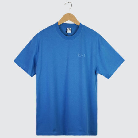 Polar Skate Co. Stroke Logo Contrast T-Shirt French Blue Polar Skate Co. Stroke Logo Contrast T-Shirt French Blue