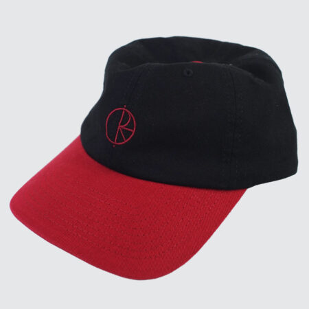 Polar Skate Co. Stroke Logo Sai Cap Black/Redcurrent Polar Skate Co. Stroke Logo Sai Cap Black/Redcurrent