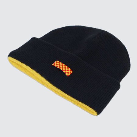 Vans Skate x Andrew Allen Reversible Beanie Black/Yellow Vans Skate x Andrew Allen Reversible Beanie Black/Yellow