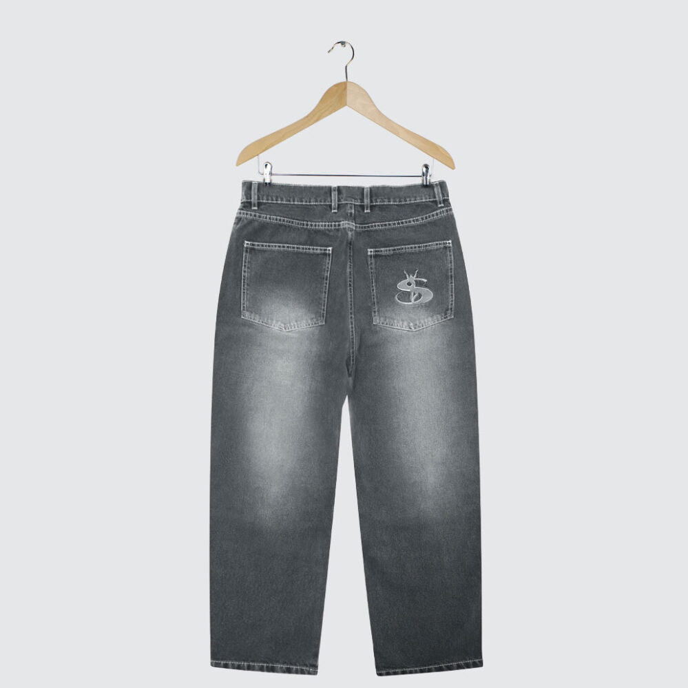 Yardsale Phantasy Panel Jeans Black Yardsale Phantasy Panel Jeans Black